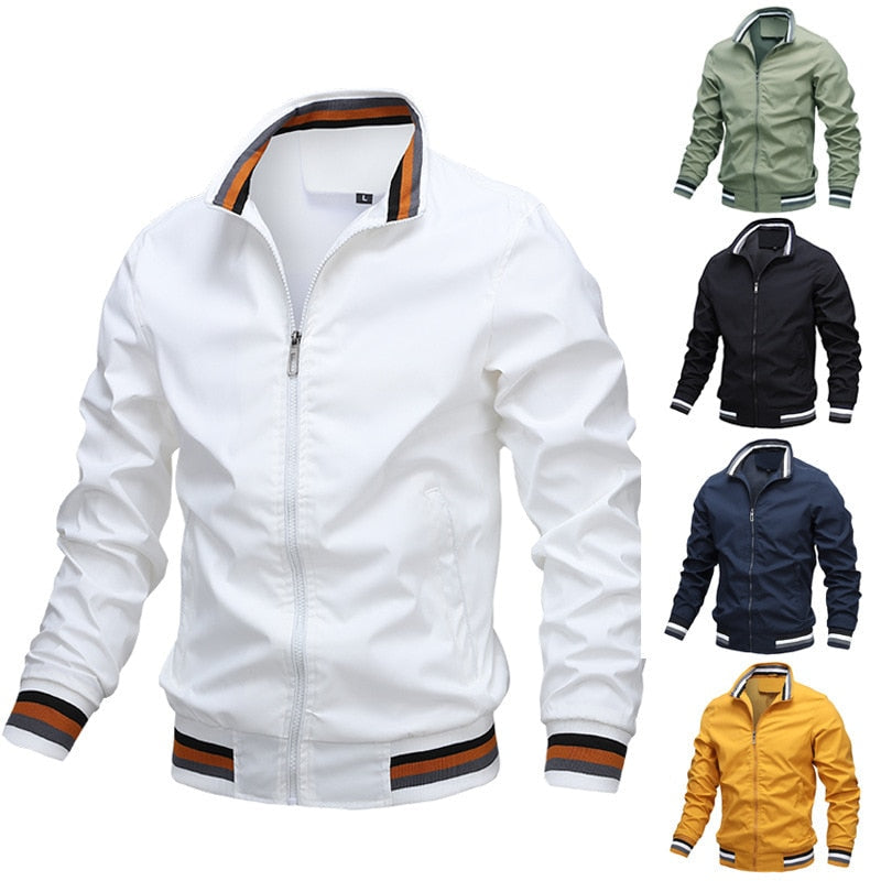 Stéphane | Blouson Bomber Zippé Homme - Image 4