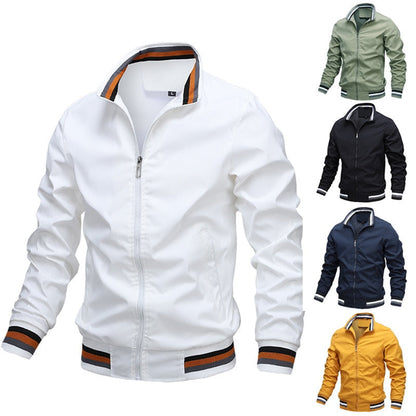 Stéphane | Blouson Bomber Zippé Homme - Image 4