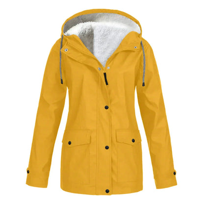 Zélie | Manteau décontracté trapèze à capuche pour femme - Image 6