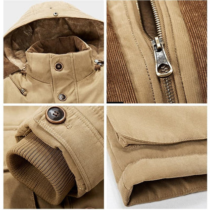 Guillaume | Veste à Capuche Homme Style Militaire - Image 7