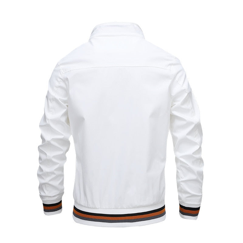Stéphane | Blouson Bomber Zippé Homme - Image 2