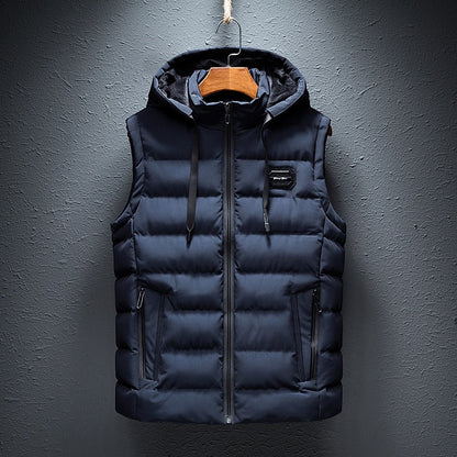Titouan | Gilet matelassé à capuche pour homme - Image 1