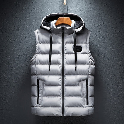 Titouan | Gilet matelassé à capuche pour homme - Image 7