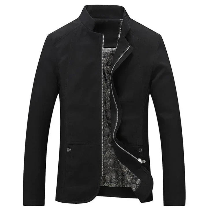 François | Veste Décontractée Homme à Col Mao - Image 3