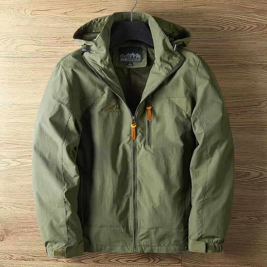 Serge | Veste d'extérieur légère à capuche pour homme - Image 2