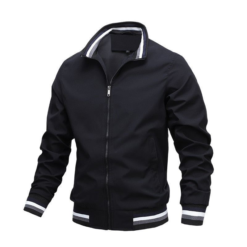 Stéphane | Blouson Bomber Zippé Homme - Image 1