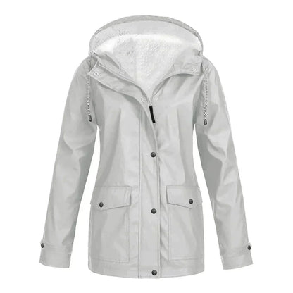 Zélie | Manteau décontracté trapèze à capuche pour femme - Image 7