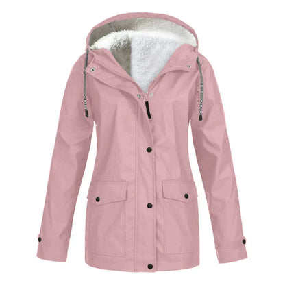 Zélie | Manteau décontracté trapèze à capuche pour femme - Image 10