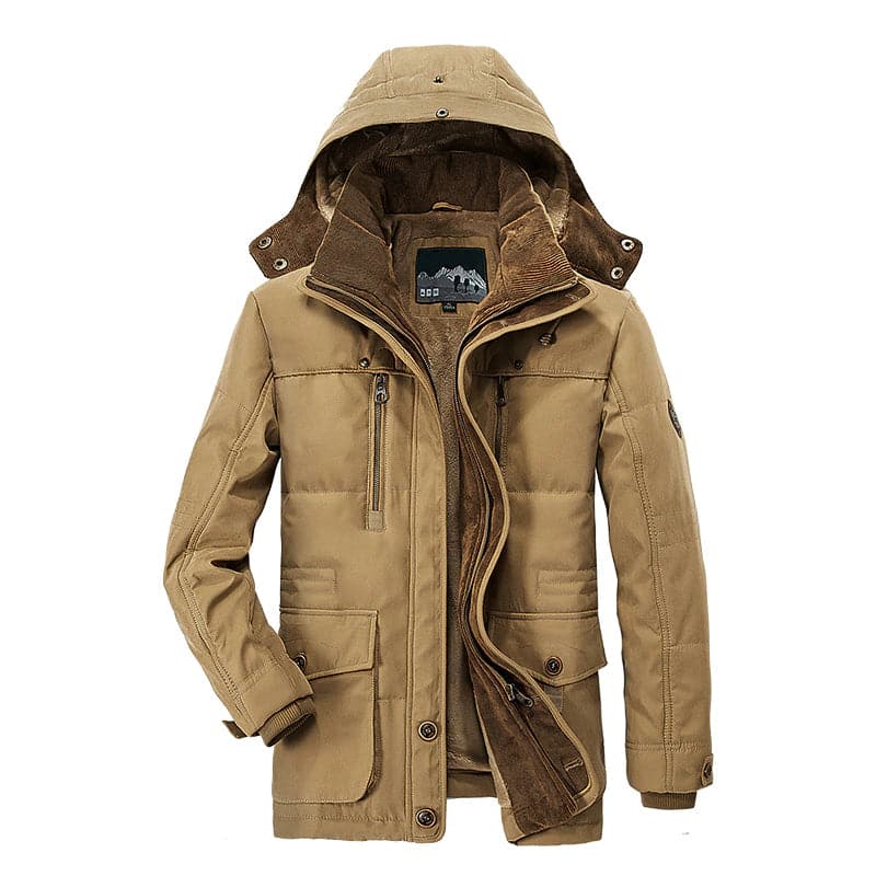Guillaume | Veste à Capuche Homme Style Militaire - Image 1