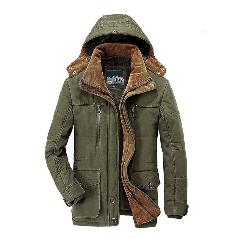 Guillaume | Veste à Capuche Homme Style Militaire - Image 3