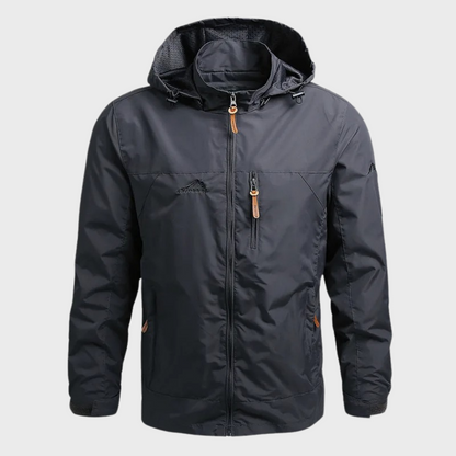 Charles | Veste à capuche zippée légère pour homme - Image 4