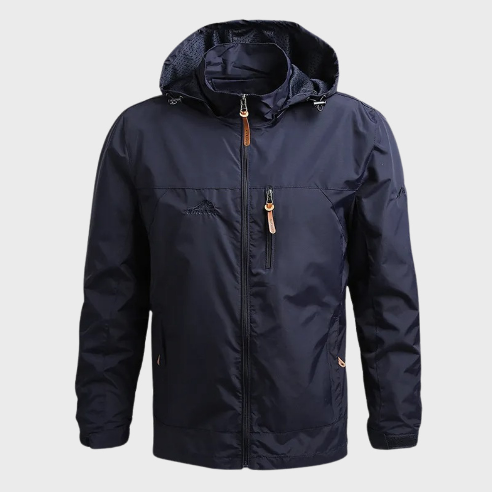 Charles | Veste à capuche zippée légère pour homme - Image 3