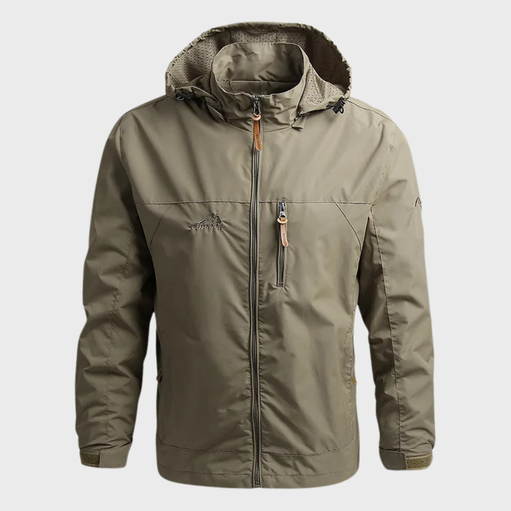 Charles | Veste à capuche zippée légère pour homme - Image 2