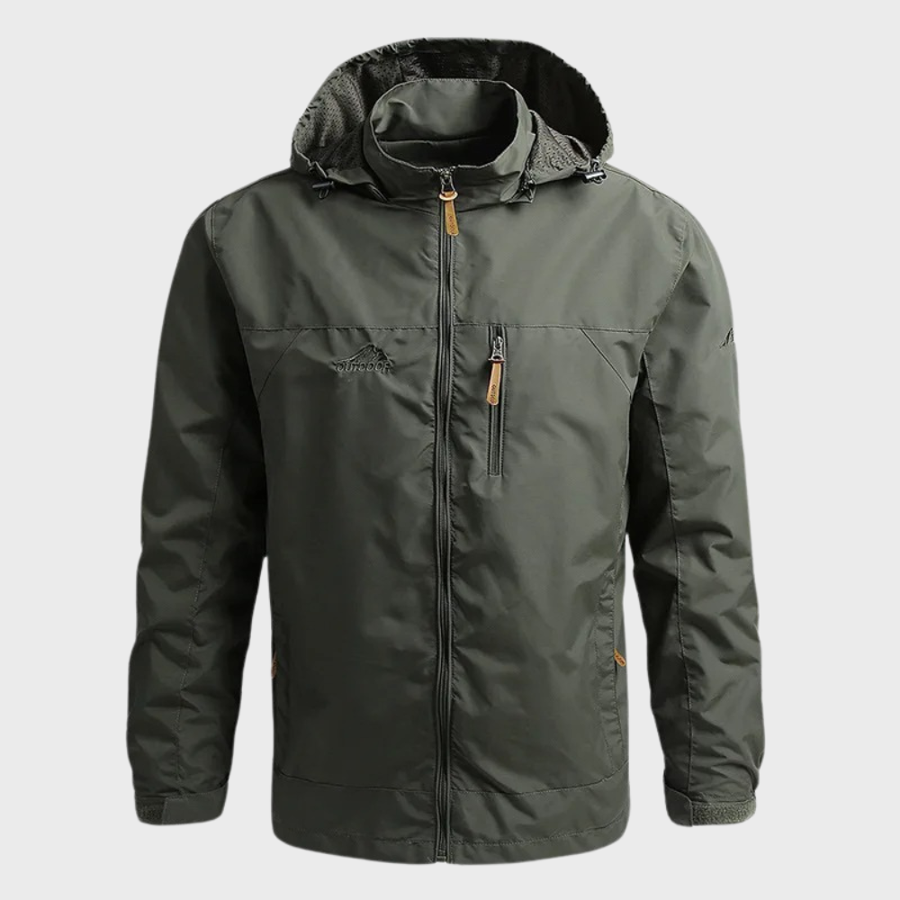 Charles | Veste à capuche zippée légère pour homme - Image 5