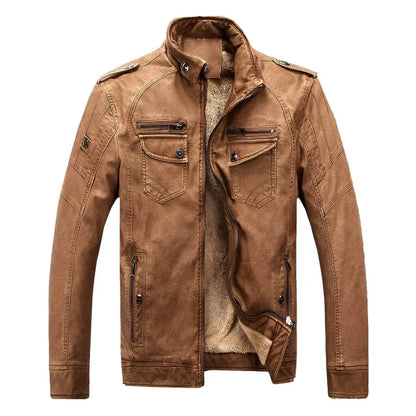 Ben | Veste de motard homme doublée en polaire - Image 2