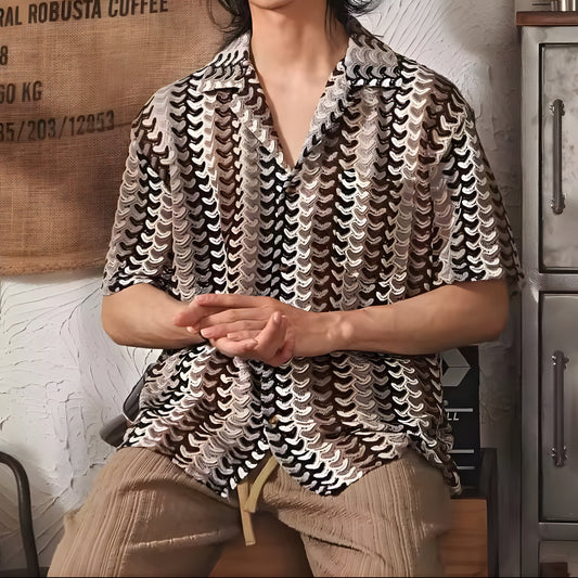 Michel | Veste en daim pour hommes - Image 2