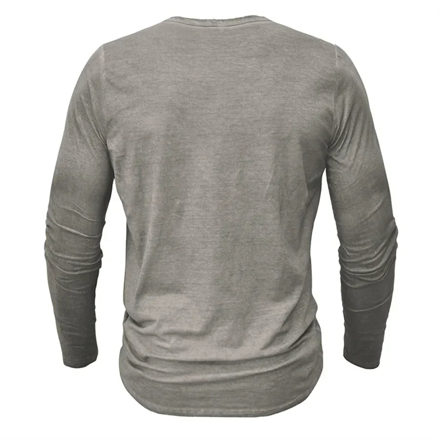 Gautier | Chemise Henley à confort décontracté - Image 3