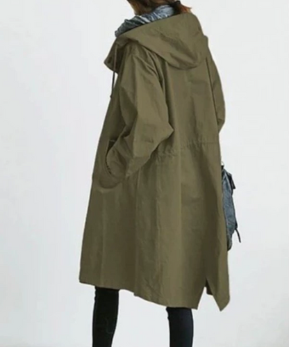 Jeanne | Trench-coat à capuche pour femme