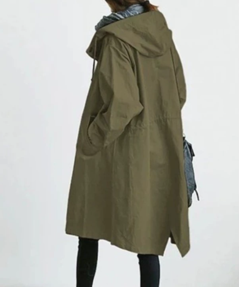 Jeanne | Trench-coat à capuche pour femme