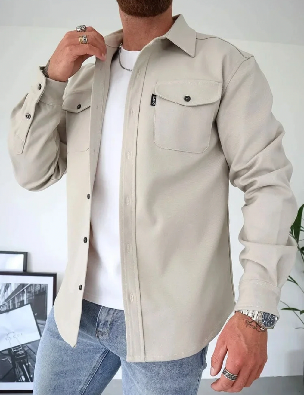 Omarian | Chemise pour homme élégante et moderne - Image 7