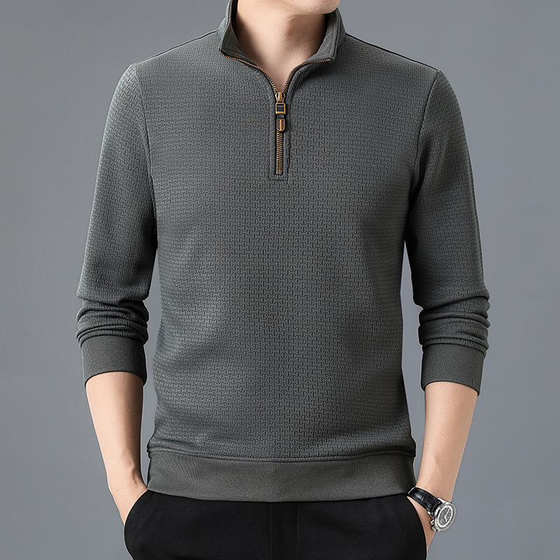 Côme | Pull Homme Col Zippé 1/4 - Image 3