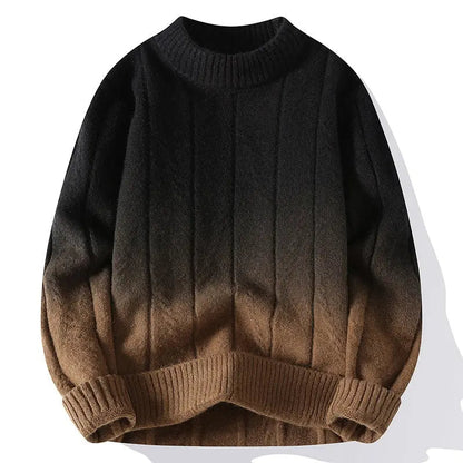 Fabien | Pull Homme Col Rond Ombré - Image 2
