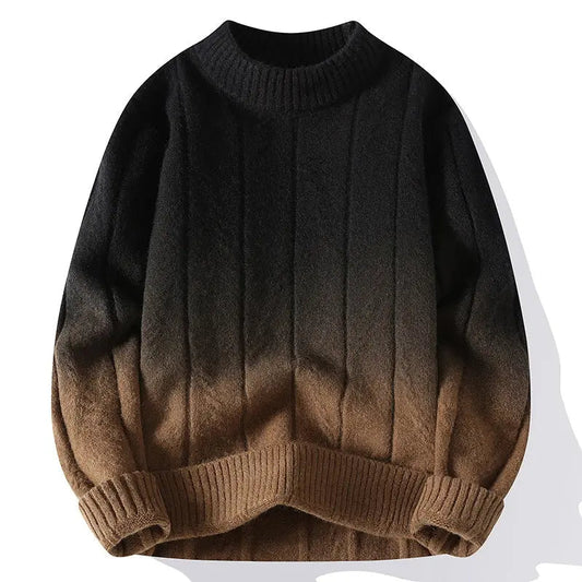Fabien | Pull Homme Col Rond Ombré - Image 2
