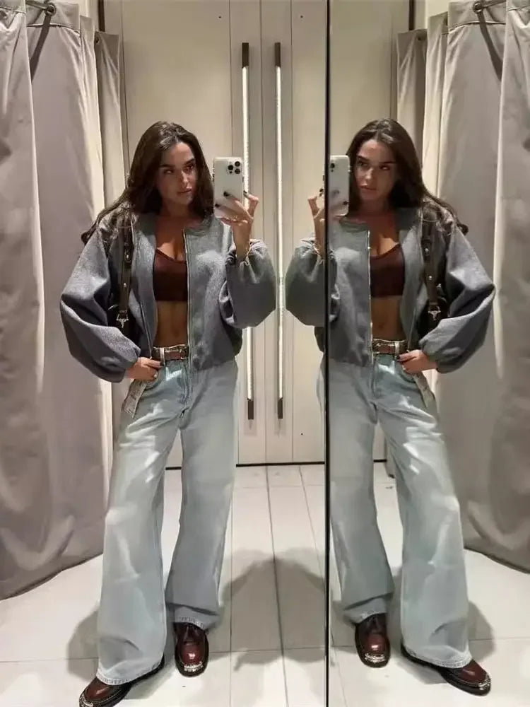 Mélanie | Blouson Bomber Court Femme - Image 4
