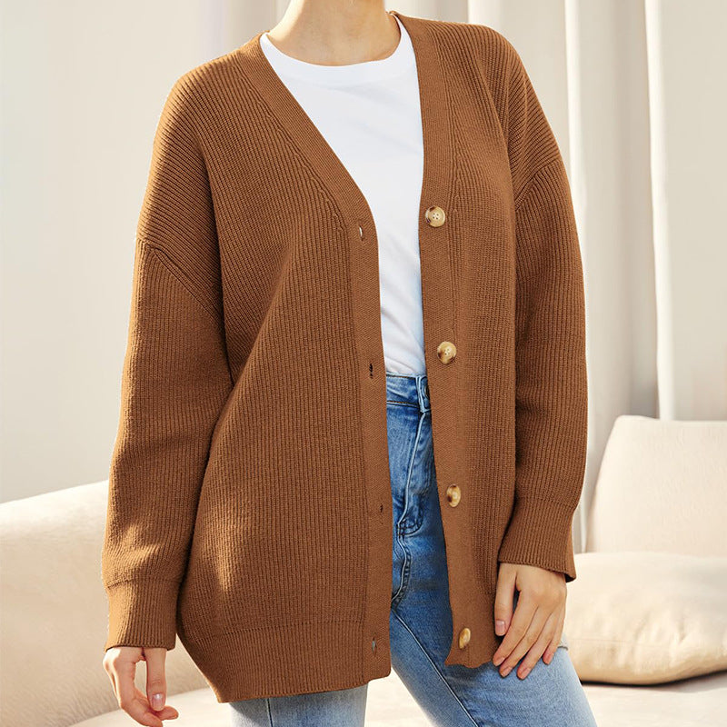 Nell | Cardigan Boutonné Oversize Femme - Image 6