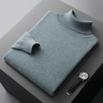 Mika | Pull Homme Col Roulé Manches Longues - Image 8