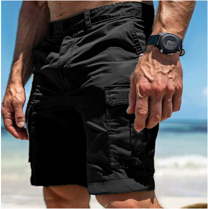 Aubin | Short cargo polyvalent pour hommes - Confortable et élégant