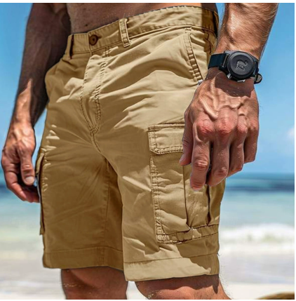 Aubin | Short cargo polyvalent pour hommes - Confortable et élégant