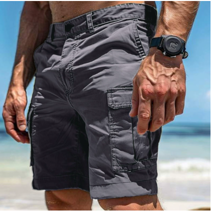 Aubin | Short cargo polyvalent pour hommes - Confortable et élégant