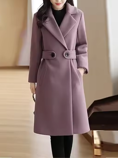 Maïa | Manteau Long Ceinturé Femme - Image 10