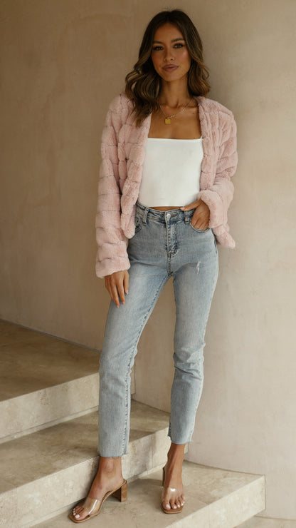 Janine | Veste Courte Femme Ouverte Devant - Image 31