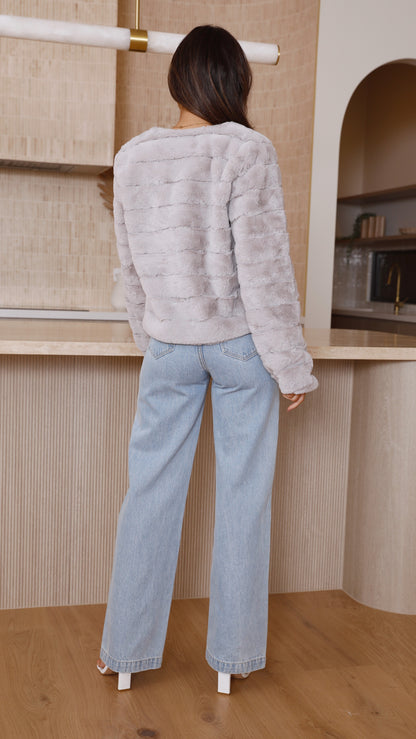 Janine | Veste Courte Femme Ouverte Devant - Image 18