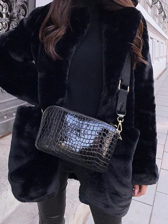 Safa | Manteau Femme Oversize en Fausse Fourrure - Image 4