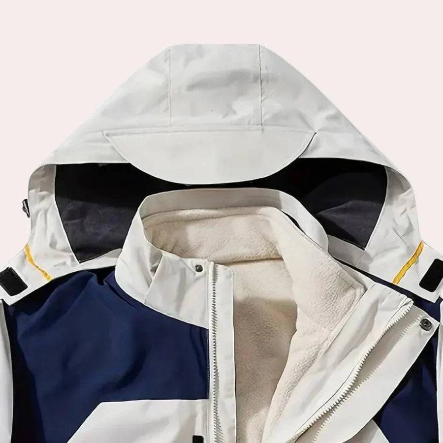 Serge | Veste à Capuche Color Block Homme - Image 5
