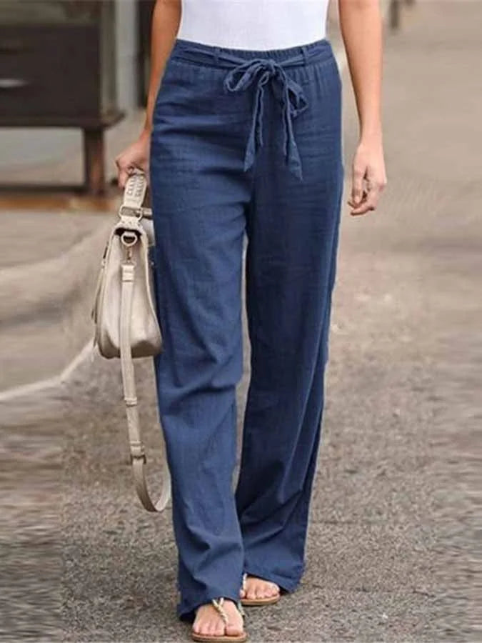 Yvonne | Pantalon d'été en lin pour femmes - Image 7