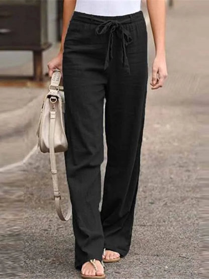 Yvonne | Pantalon d'été en lin pour femmes - Image 4