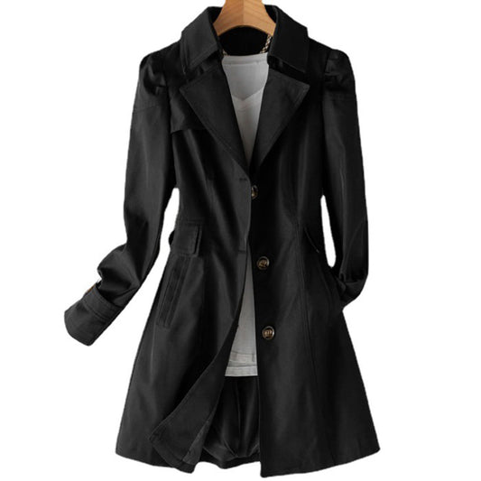 Elsie | Long Trench Coat pour Femme - Image 1