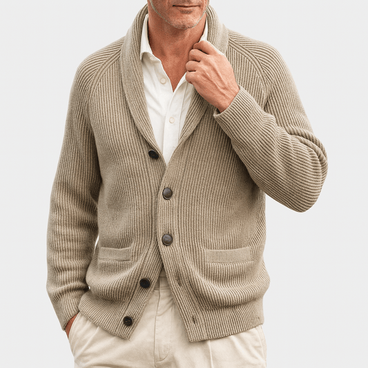 Aurel | Veste Cardigan Homme Col Châle - Image 1