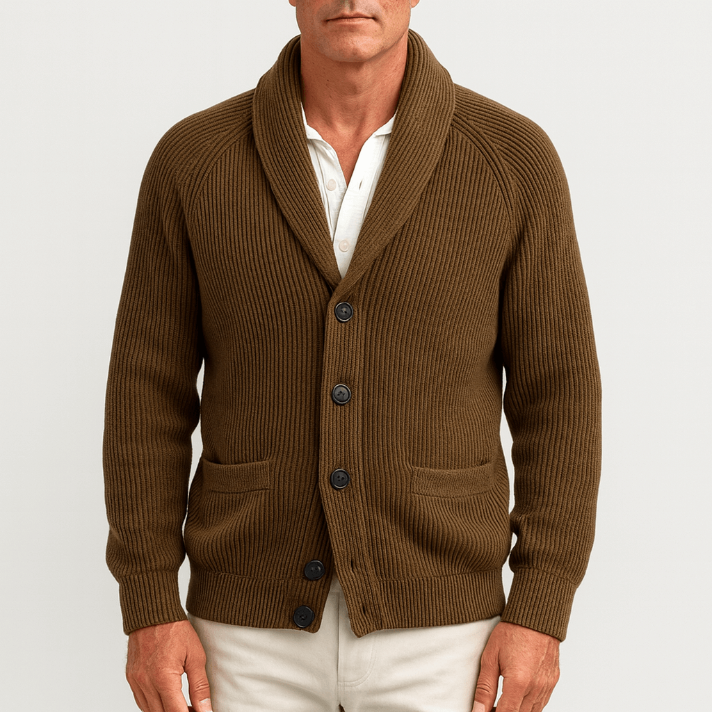 Aurel | Veste Cardigan Homme Col Châle - Image 5