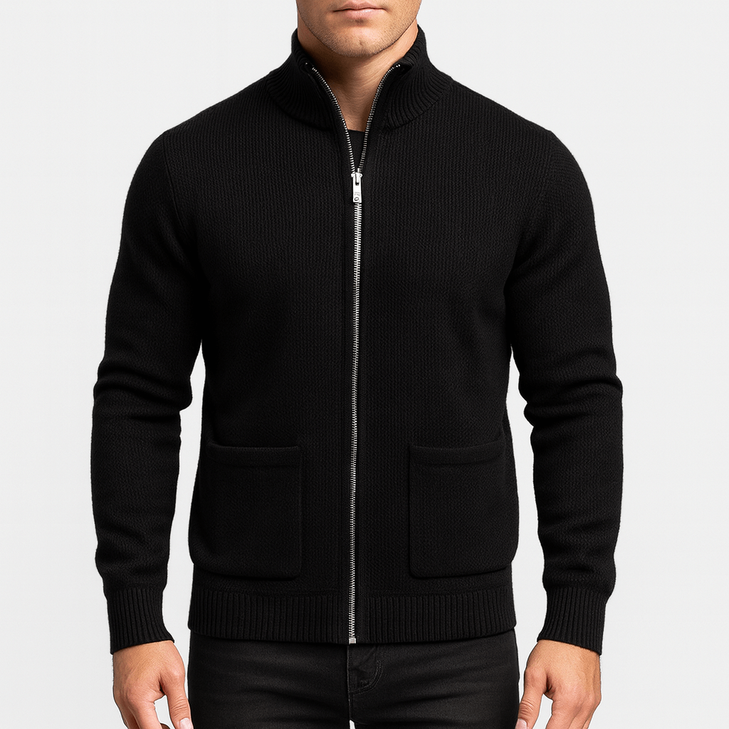 Isidore | Veste Pull Homme Entièrement Zippée - Image 2