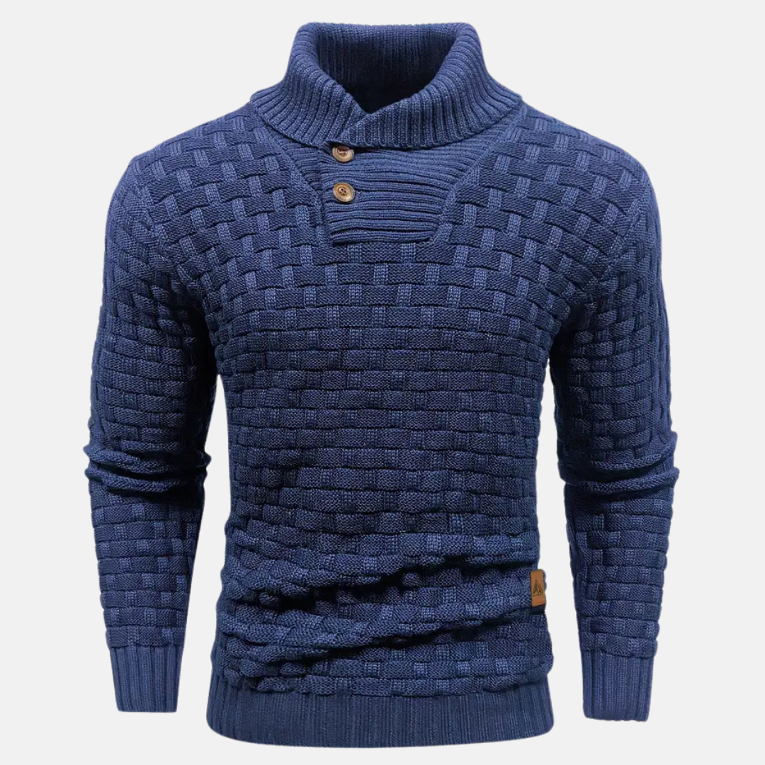 Aubin | Pull Homme Col Châle - Image 2