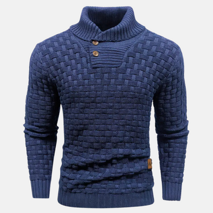 Aubin | Pull Homme Col Châle - Image 2