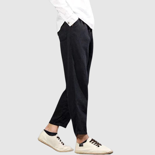 Ulysse | Pantalon de lin Harbor confortable et élégant - Image 1