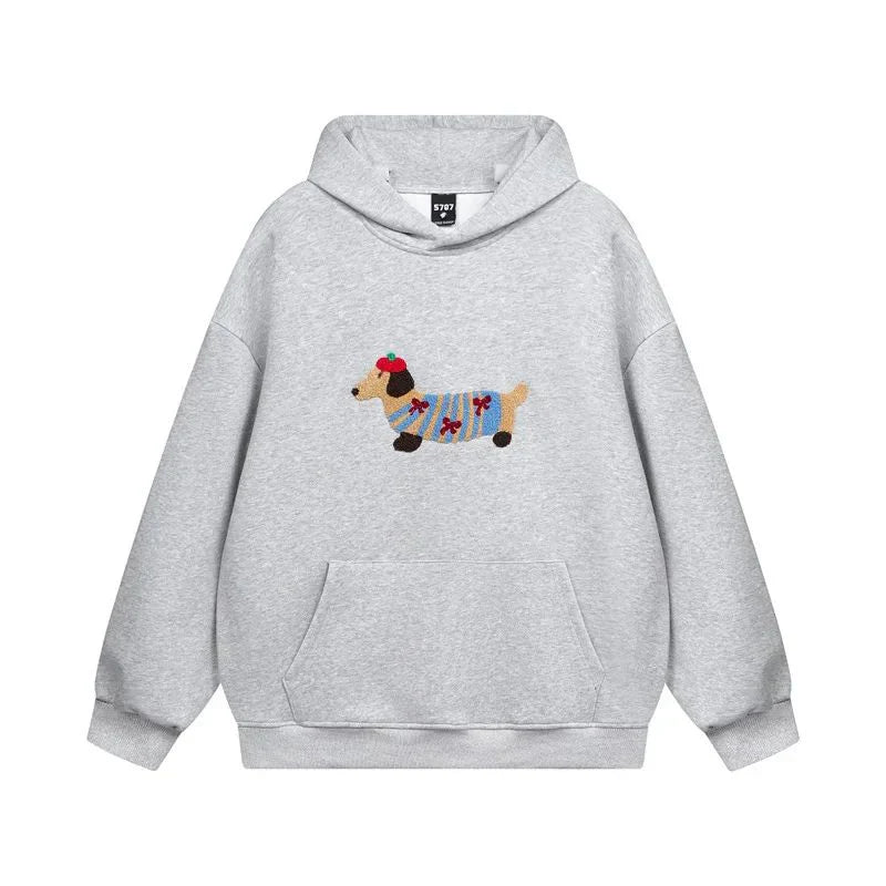 Aïcha | Sweat à capuche oversize graphique pour femme - Image 2