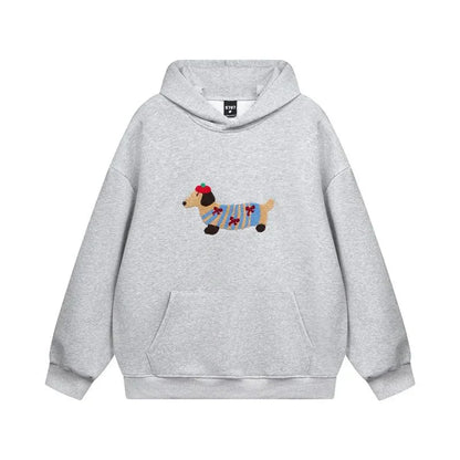 Aïcha | Sweat à capuche oversize graphique pour femme - Image 2