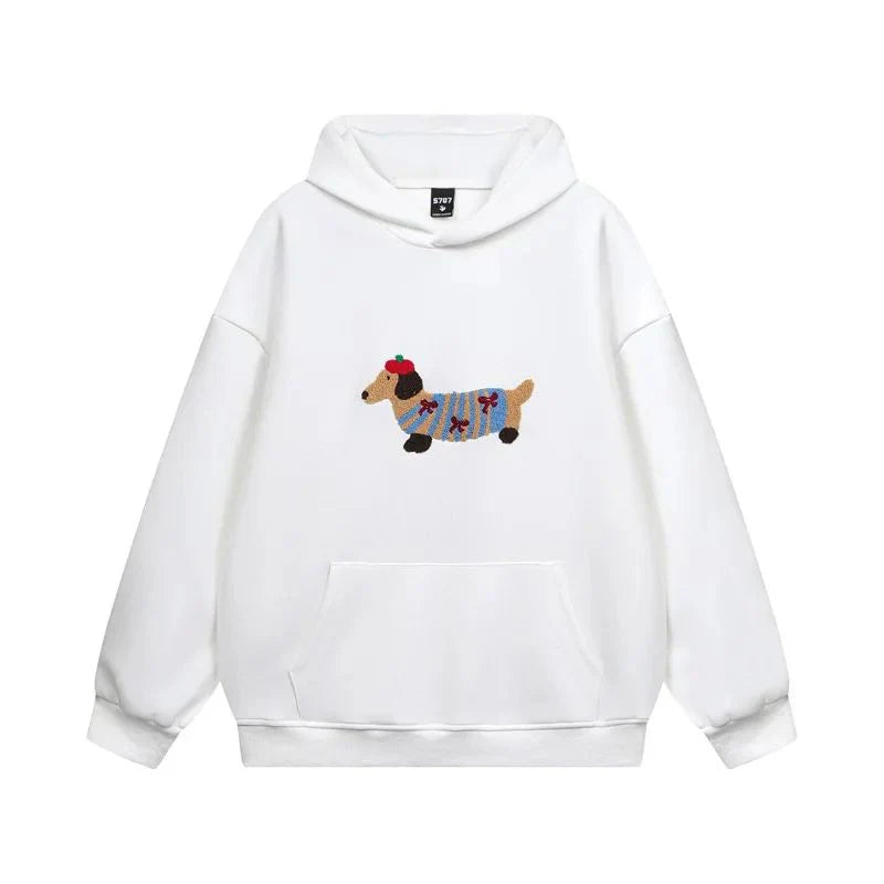 Aïcha | Sweat à capuche oversize graphique pour femme - Image 4